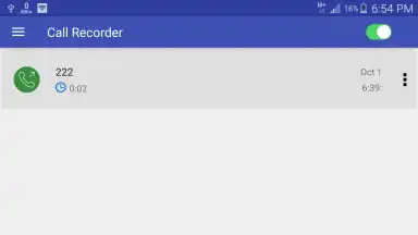 Screenshot von Call Recorder Pro Automatic 4