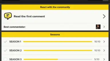 Screenshot von TV Time 1