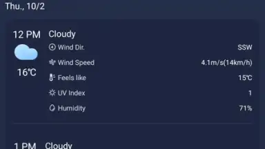 Screenshot von Live Weather 10