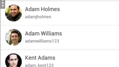 Screenshot von Kik Messenger 3
