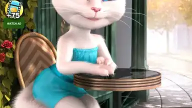 Screenshot von Talking Angela 1