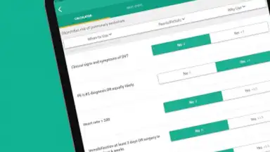 Screenshot von MDCalc Medical Calculator 6
