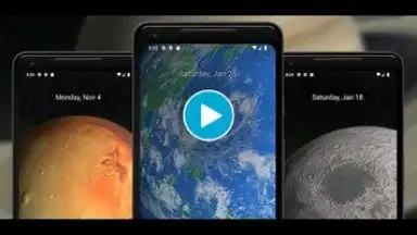 Screenshot von Moon 3D Live Wallpaper 1