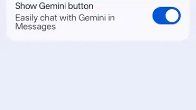 Screenshot von Google Messages 20