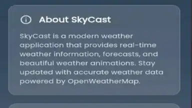 Screenshot von SkyCast 2