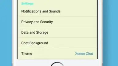 Screenshot von Xenon Chat 3