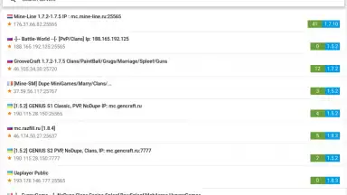 Screenshot von Minecraft Statistics 11