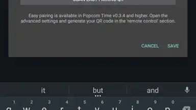 Screenshot von Popcorn Time Remote 7