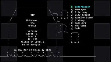 Screenshot von Angband 2