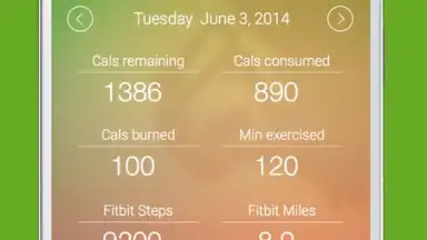 Screenshot von My Diet Diary Calorie Counter 7