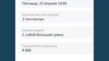 Screenshot von Drivee - поездки по городу 4