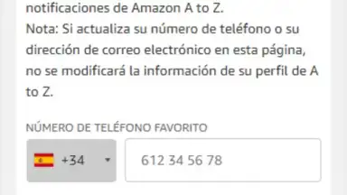 Screenshot von Amazon A to Z 2