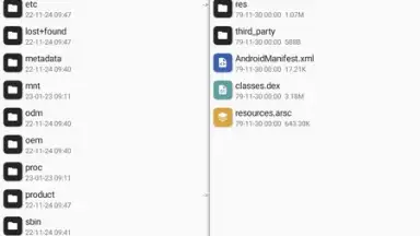 Screenshot von MT Manager 1