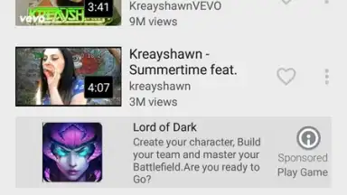 Screenshot von Stream: Free music for YouTube 3