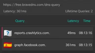 Screenshot von Rethink: DNS + Firewall 6
