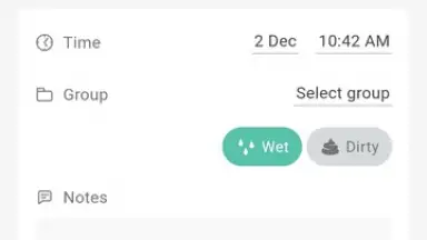 Screenshot von Baby Daybook 10