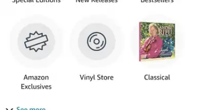 Screenshot von Amazon Shopping 7