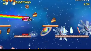 Screenshot von Nyan Cat: Lost In Space 4