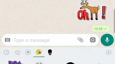 Screenshot von Popular Stickers 4