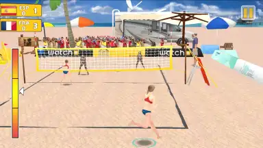 Screenshot von Volleyball: Spike Master 11