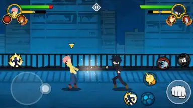 Screenshot von Stickman Cursed: Phantom Fight 4
