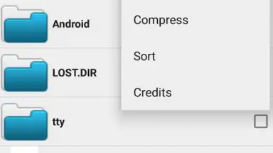 Screenshot von SD Card Manager 9