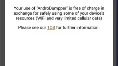 Screenshot von AndroDumpper 10