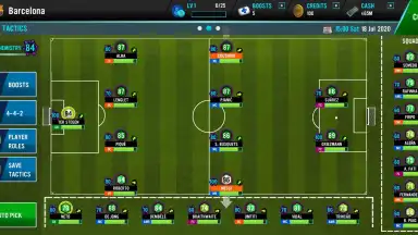 Screenshot von Soccer Manager 2021 1