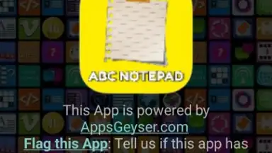 Screenshot von ABC NOTEPAD 3