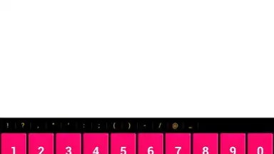 Screenshot von Pink Keyboard 15
