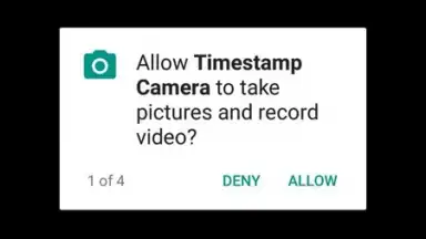 Screenshot von Timestamp Camera 9