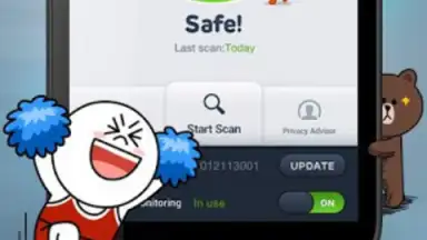 Screenshot von LINE Antivirus 1
