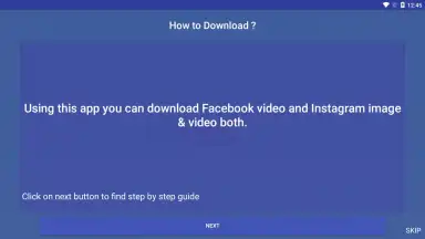 Screenshot von Video Downloader for Facebook & Instagram 1