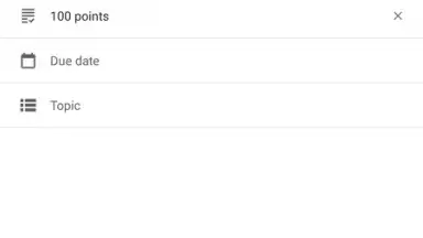 Screenshot von Google Classroom 3