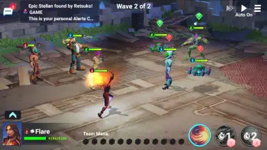 Screenshot von Crystalborne: Heroes of Fate 4