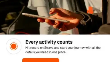 Screenshot von Strava 8