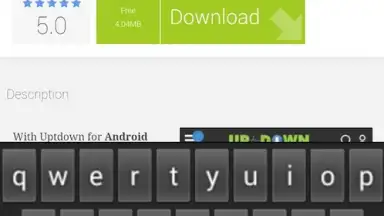 Screenshot von Big Old Keyboard 4