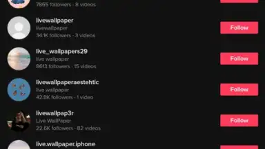 Screenshot von TickTock-TikTok Live Wallpaper 5