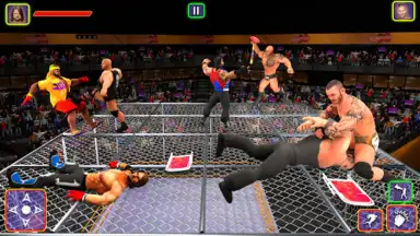 Screenshot von Real World Wrestling Arena 3