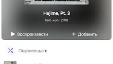 Screenshot von VK Music X 5