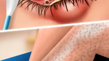 Screenshot von ASMR Doctor Makeup Salon games 5