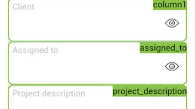 Screenshot von MobiDB Project Management 9