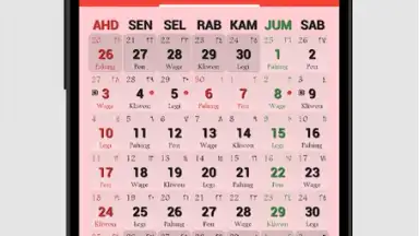 Screenshot von Indonesia Calendar 2