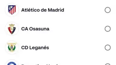 Screenshot von LALIGA Official App 11