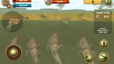 Screenshot von Wild Crocodile Simulator 3D 5