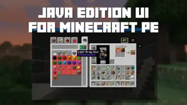 Screenshot von Java Edition UI for Minecraft 2