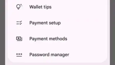 Screenshot von Google Wallet 6