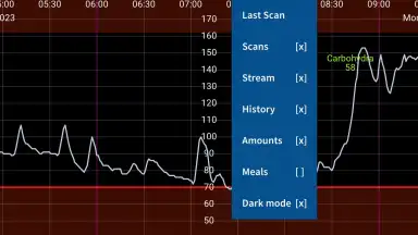 Screenshot von Juggluco 5