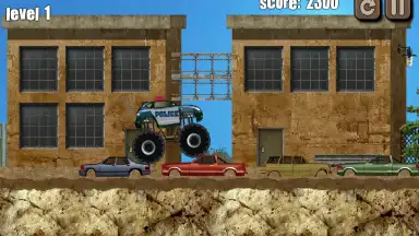 Screenshot von Police Monster Truck 3