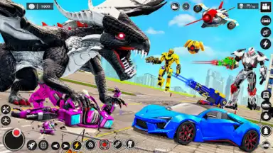 Screenshot von Dragon Robot Car Transform 7
